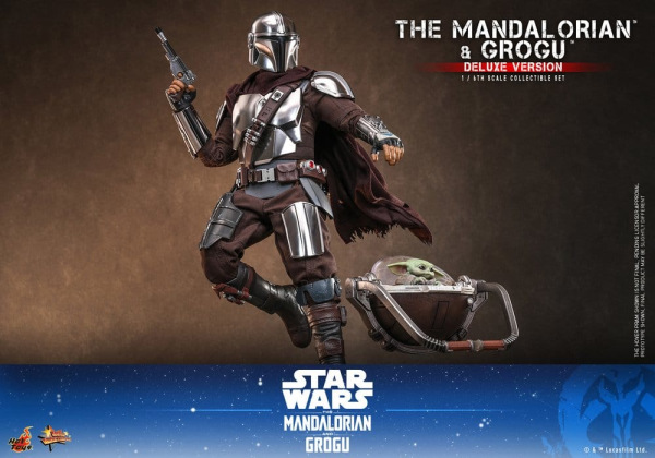 Star Wars: The Mandalorian & Grogu Movie Masterpiece Action Figure 1/6 The Mandalorian and Grogu (De 6