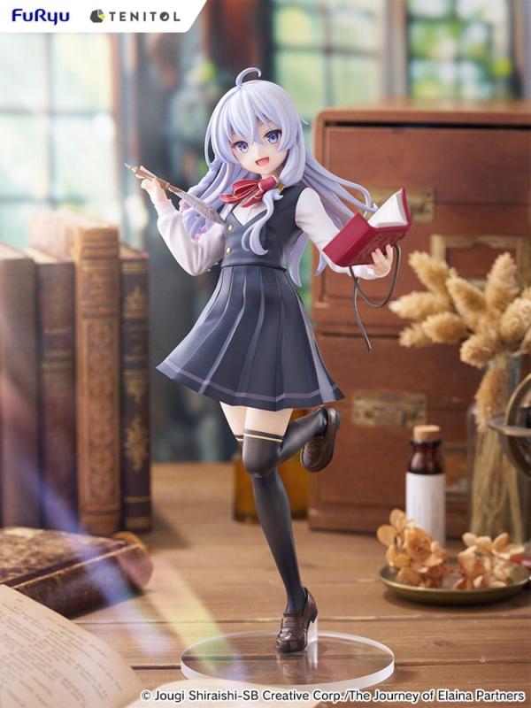 Wandering Witch: The Journey of Elaina Tenitol Tall PVC Statue Elaina School Uniform Ver. 29 cm 1