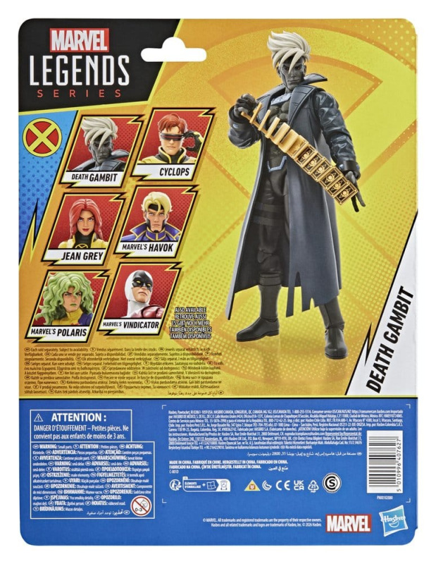 X-Men '97 Marvel Legends Action Figure Death Gambit 15 cm 1