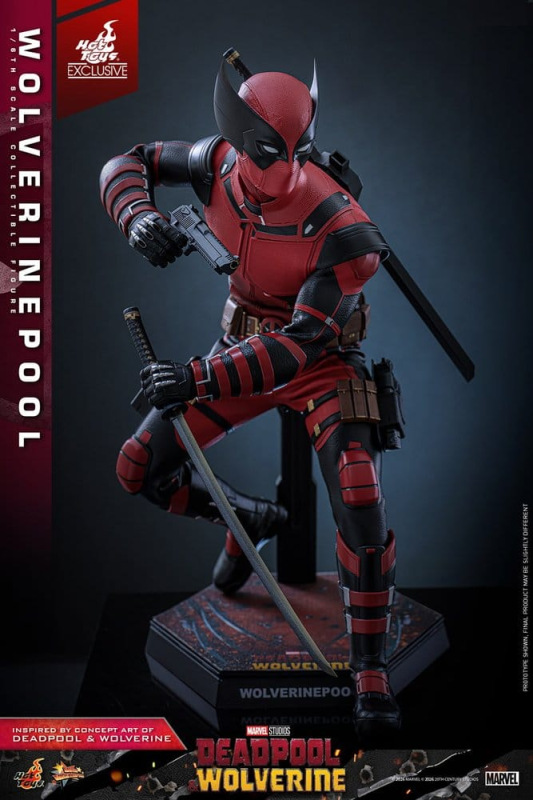 Deadpool & Wolverine Movie Masterpiece Action Figure 1/6 Wolverinepool Hot Toys Exclusive 31 cm 8