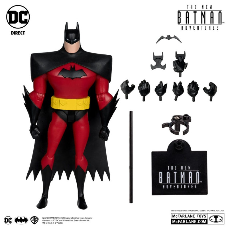 The New Batman Adventure DC Multiverse Action Figure Batman (Silver) Platinum Edition 18 cm 1