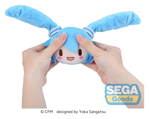 Snow Miku Fuwa Petit Plush Figure Face Mascot 3