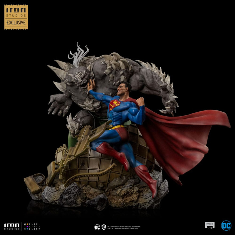 DC Comics BDS Art Scale Statue 1/10 Superman vs Doomsday heo EU Exclusive 30 cm 4