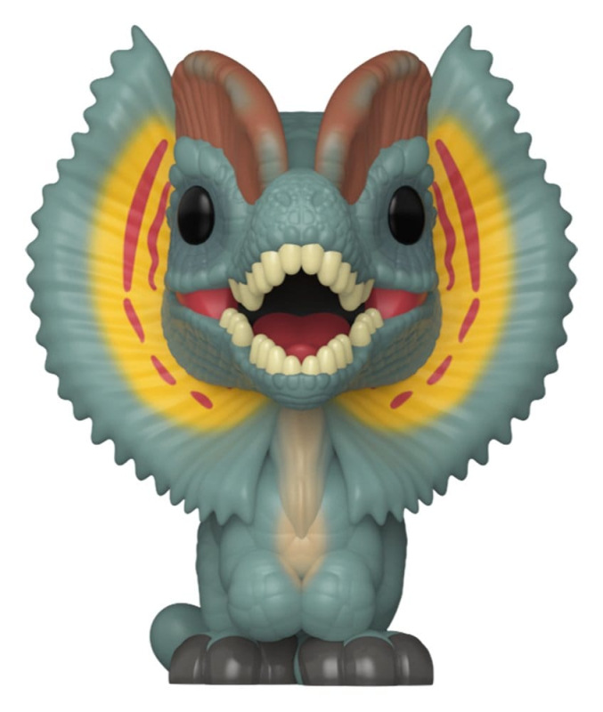 Jurassic Park Bitty POP! Vinyl Figure 2-Pack Tyrannosaurus Fossil & Dilophosaurus 2 cm 4