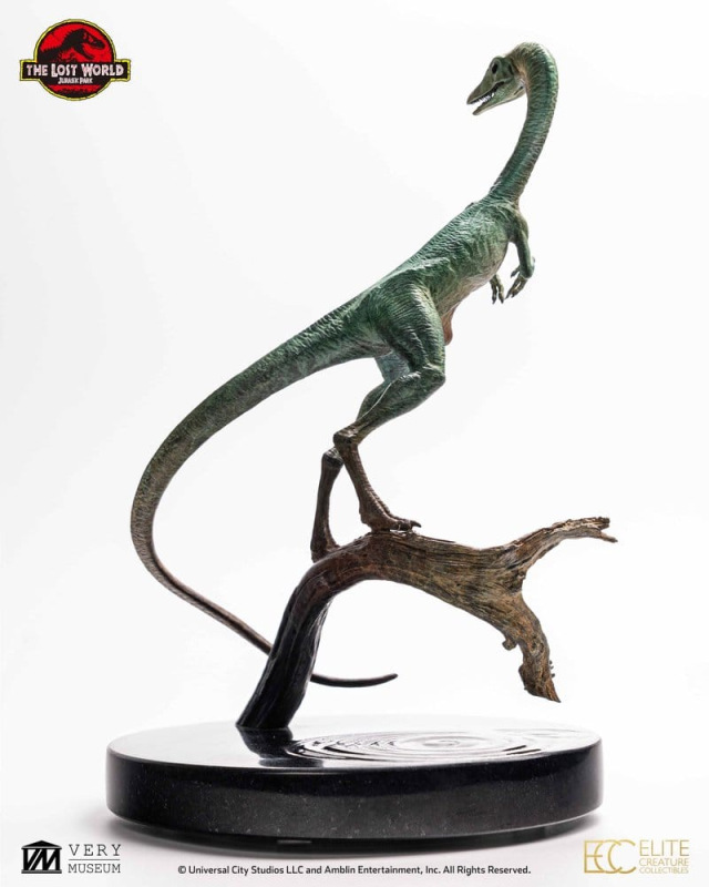 The Lost World: Jurassic Park Statue 2/3 Compsognathus Bronze 28 cm 7