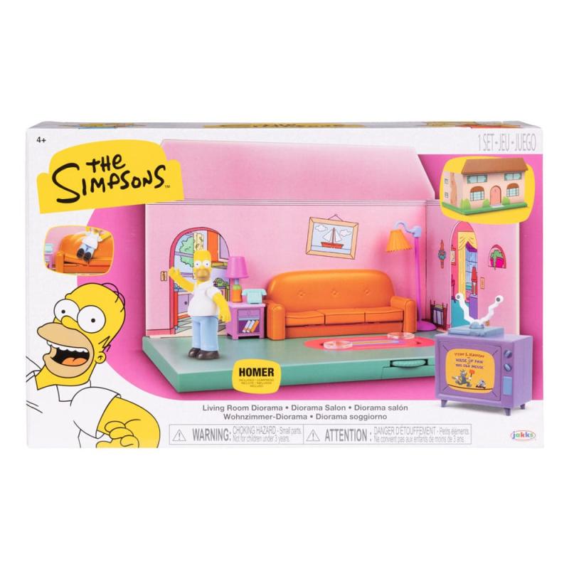 Simpsons Mini Figure Playset Living Room