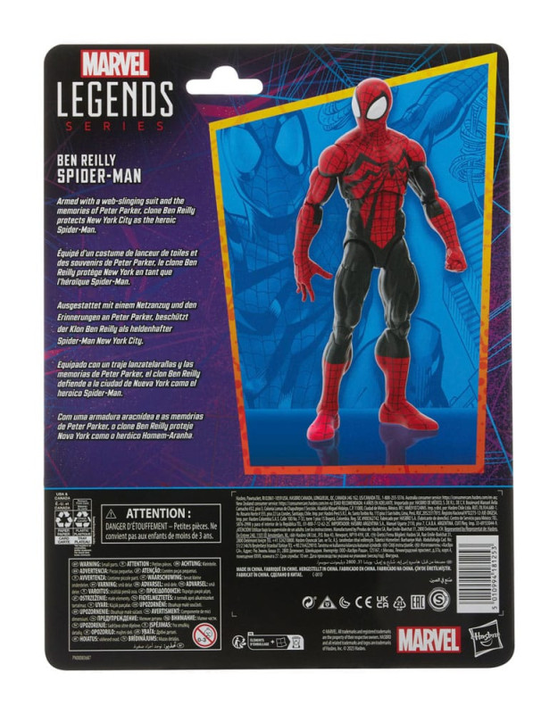 Spider-Man Marvel Legends Retro Collection Actionfigur Ben Reilly Spider-Man 15 cm 11