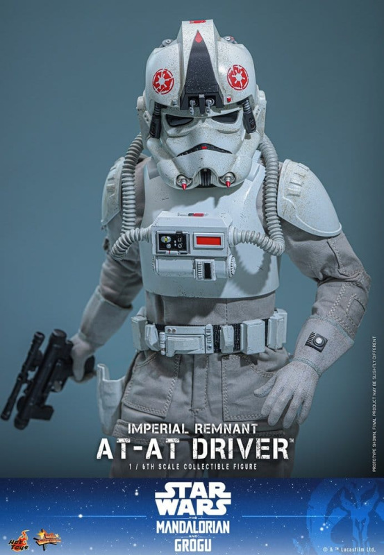 Star Wars Movie Masterpiece Action Figure 1/6 Imperial Remnant AT-AT Driver 30 cm 10