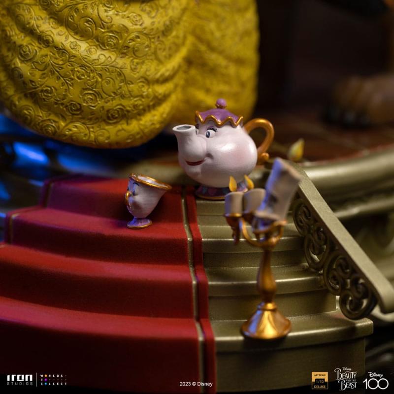 Disney: Beauty and the Beast 1/10 Art Scale Deluxe Statue - Iron Studios