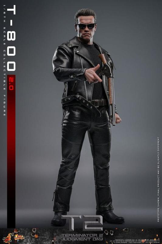 Terminator 2 Movie Masterpiece Action Figure 1/6 T-800 2.0 32 cm 10