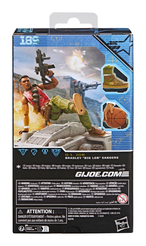 G.I. Joe Classified Series Action Figure Bradley "Big Lob" Sanders 15 cm 4