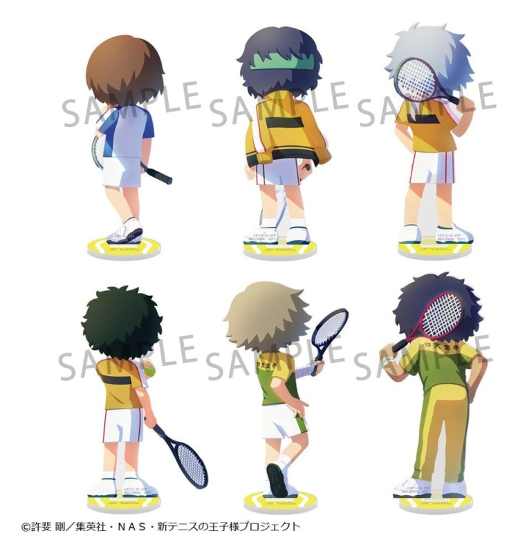 The Prince of Tennis II Irusuta Mini Figures Vol. 2 8 cm Blind Box Display (6) 14
