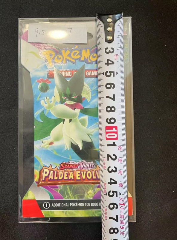 Evoretro PET Protectors for Pokémon TCG Booster Pack 0 mm (10-Pack) 6