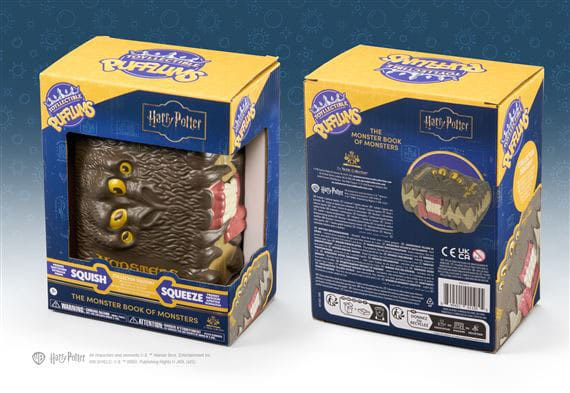 Harry Potter Squishy Pufflums The Monster Book of Monsters 15 cm 7
