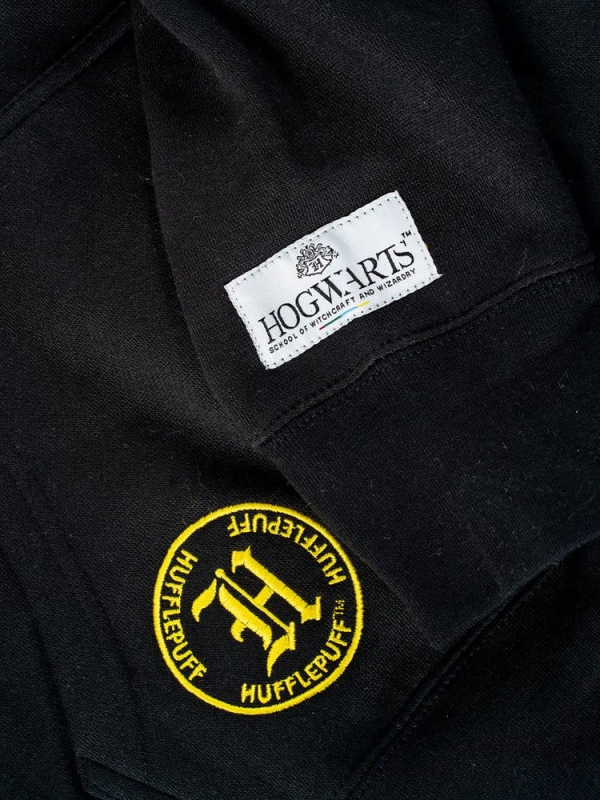Harry Potter Hooded Sweater Hufflepuff Deluxe 2