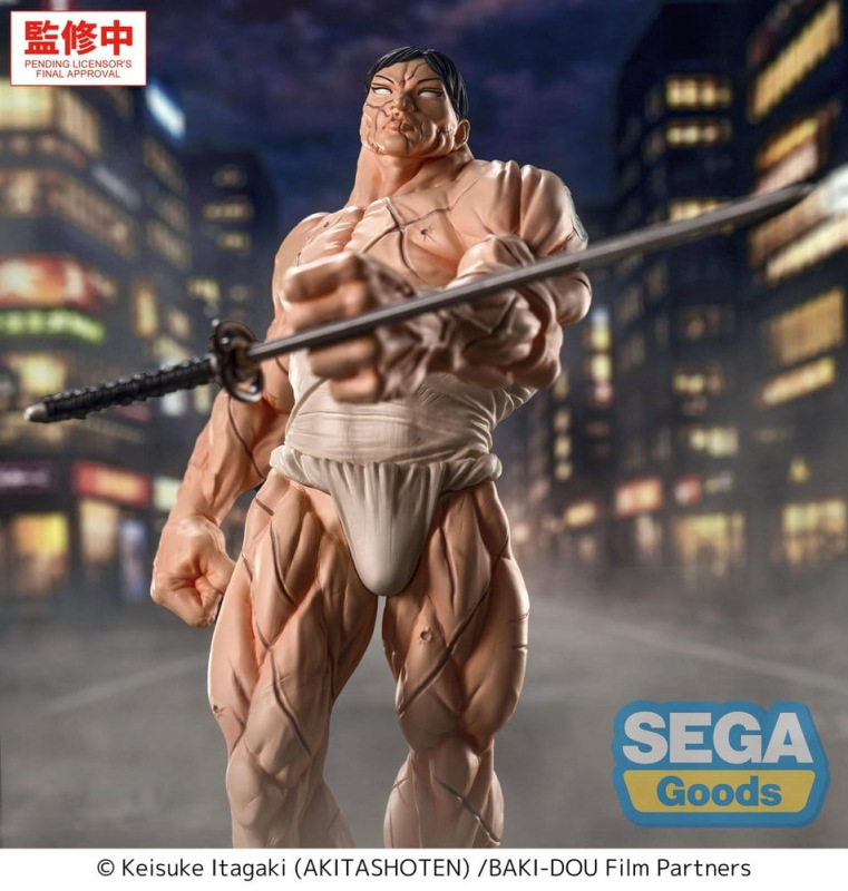 Baki-Dou Luminasta PVC Figure Kaoru Hanayama 23 cm 3
