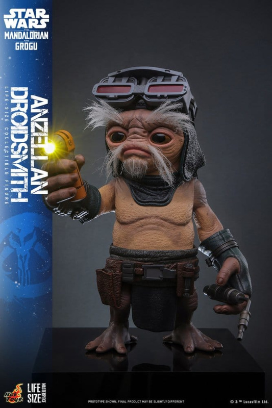 Star Wars: The Mandalorian & Grogu Life-Size Figure Anzellan Droidsmith 27 cm 3