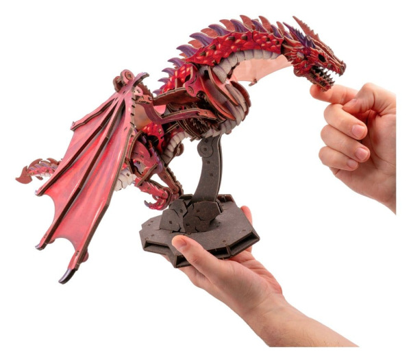 Ugears 3D Wooden Model Kit Firestorm Dragon 43 cm 11