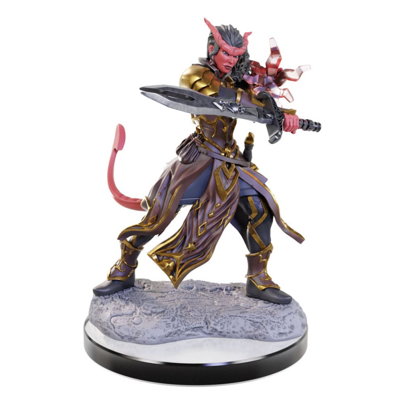 D&D Nolzur's Marvelous Miniatures miniature Unpainted Tiefling Warlocks 1