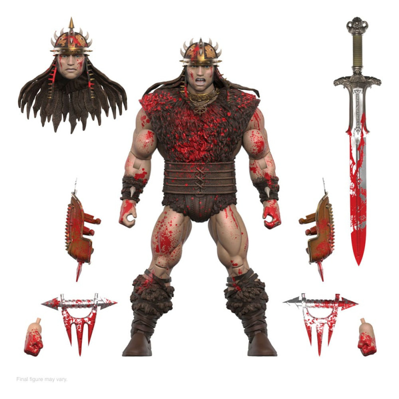 Conan the Barbarian Ultimates Action Figure Conan Blood Soaked Pit Fighter 18 cm 2