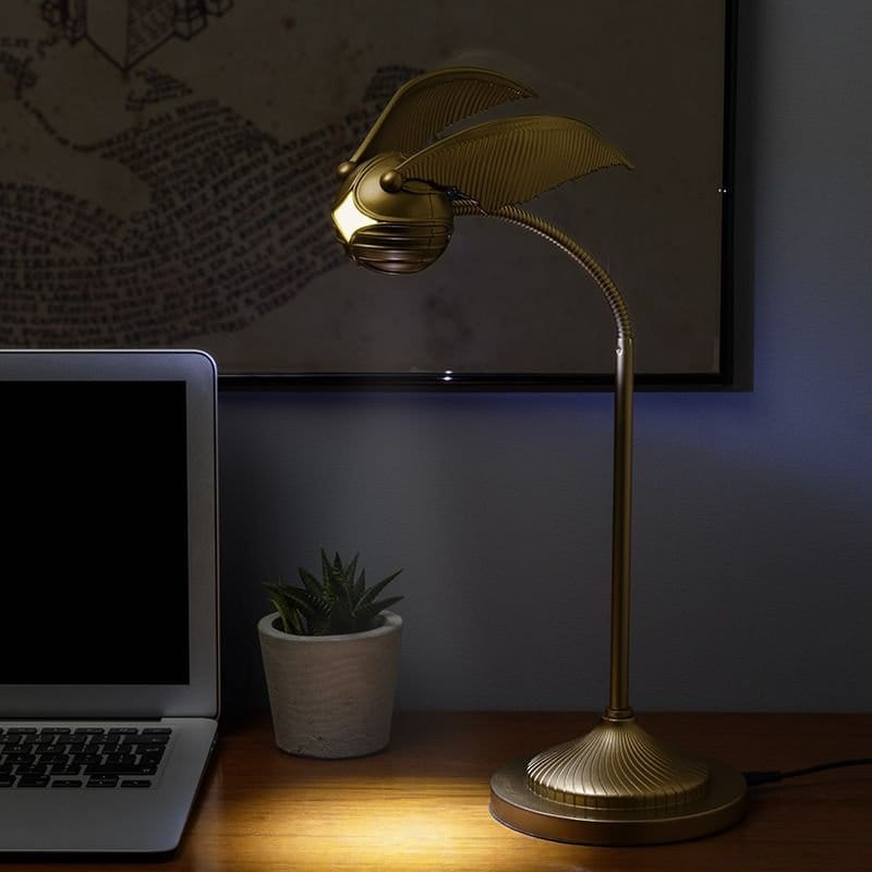 Harry Potter Desk Lamp Golden Snitch Posable 1