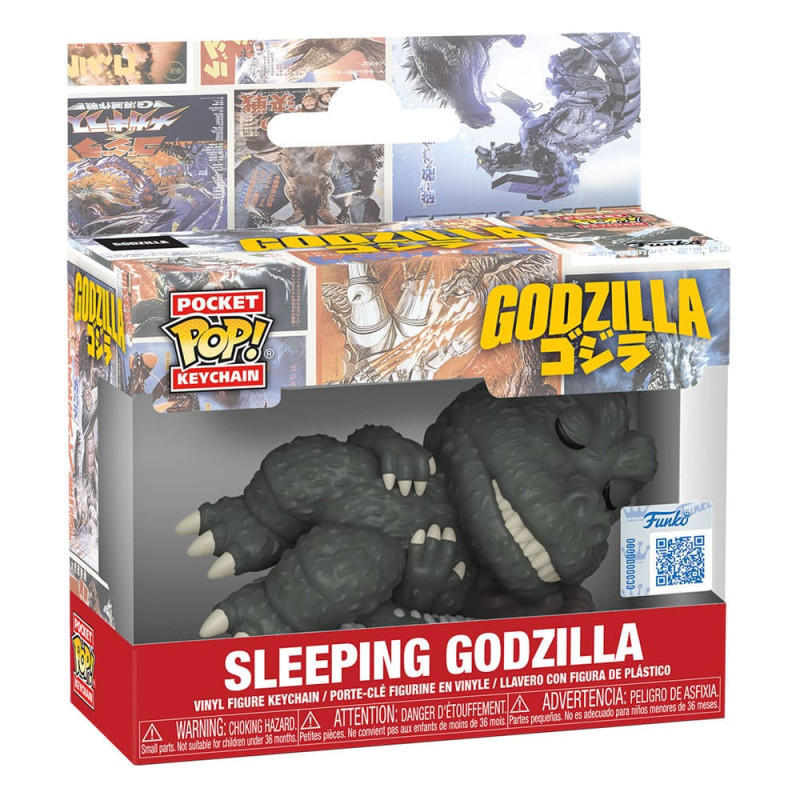 Godzilla Pocket POP! Vinyl Keychains 4 cm Sleeping Godzilla Display (12) 1