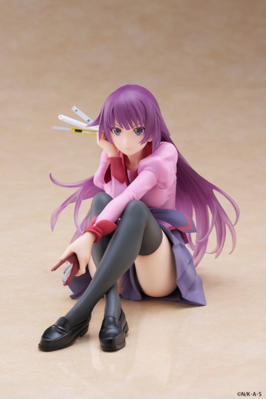Monogatari PVC Statue Desktop Cute Figure Hitagi Senjougahara 13 cm 4