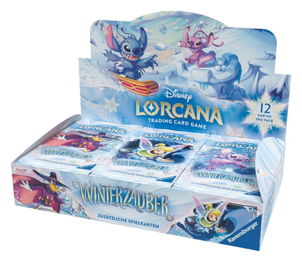 Disney Lorcana TCG Winterzauber Booster Display (24) *German Edition*