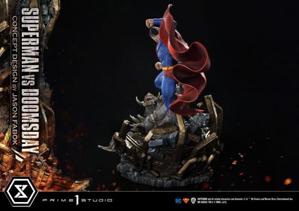 DC Comics: Superman Vs. Doomsday by Jason Fabok 1/3 Statue - Prime 1 Studio