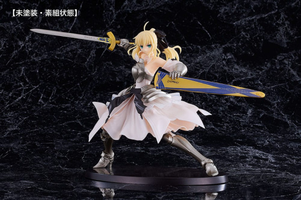 Fate/Stay Night Plamatea Plastic Model Kit Reincarnation Saber Lily Distant Avalon 20 cm 9