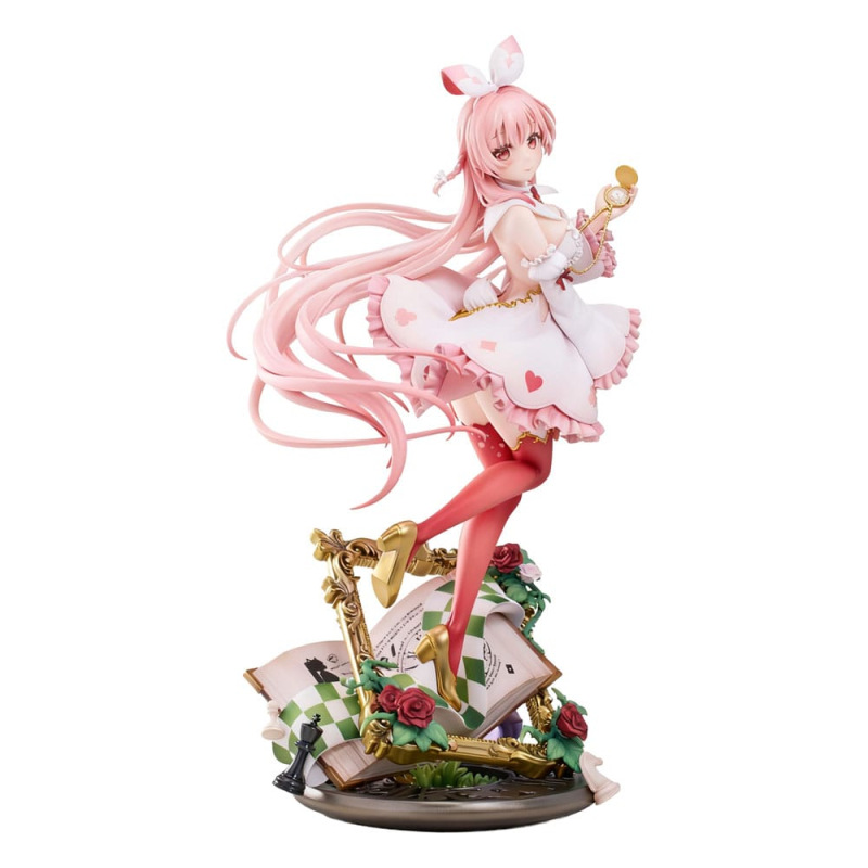 Original Character PVC Statue 1/7 White Rabbit Rosu Wonderland Ver. Illustrated by Rosuuri Deluxe Ed
