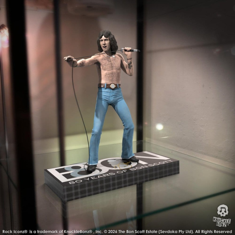 AC/DC Rock Iconz Bon Scott III 22 cm 4