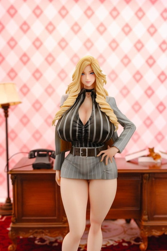 Gal Ane Shachou to Harem Office PVC Figure 1/7 Nishigori Ai (Grey Suit Ver.) 26 cm 11