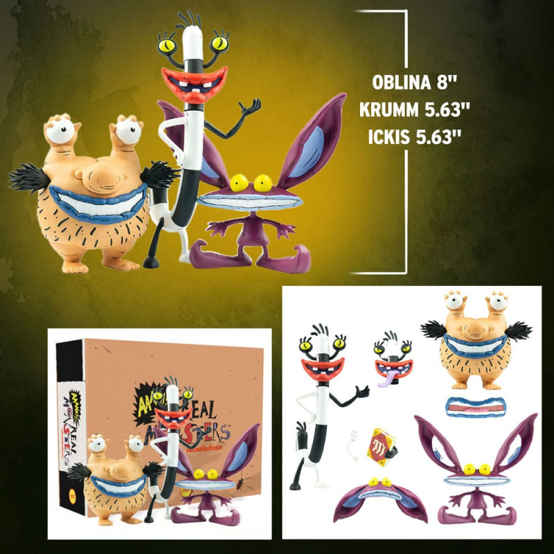 Aaahh!!! Real Monsters PVC Figure 3-Pack Ickis, Oblina & Krumm 9