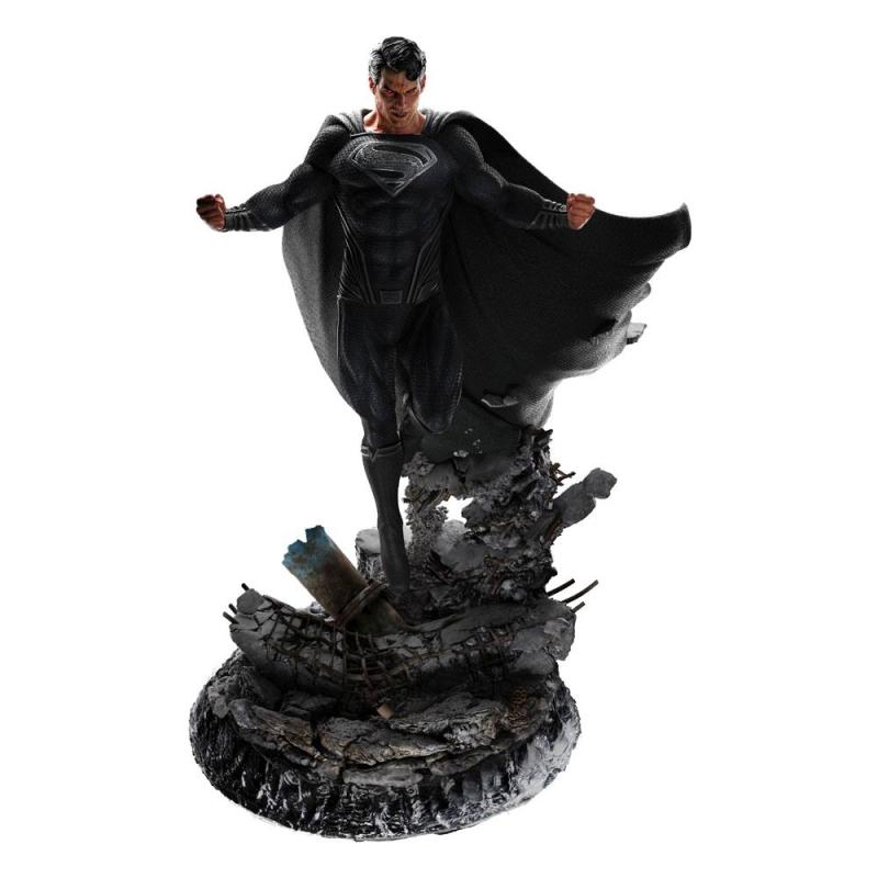 Zack Snyder's Justice League Statue 1/4 Superman Black Suit 65 cm 4