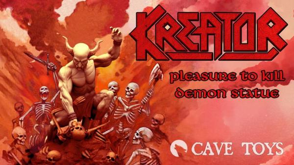 Kreator Statue 1/10 Kreator Pleasure to Kill Album Ver. 13 cm 1