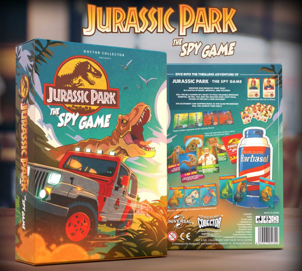 Jurassic Park Hidden Role Game The Spy Game *English Version* 1