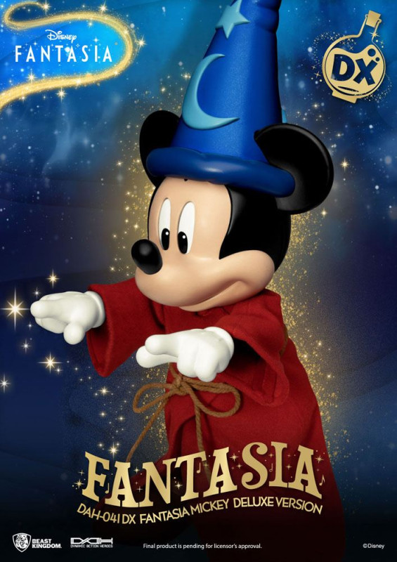 Disney Classic Dynamic 8ction Heroes Action Figure 1/9 Mickey Fantasia Deluxe Version 21 cm 4