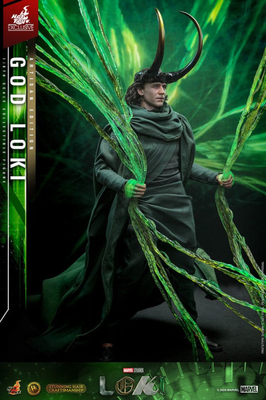 Loki DX Action Figure 1/6 God Loki Artisan Edition Hot Toys Exclusive 31 cm 9