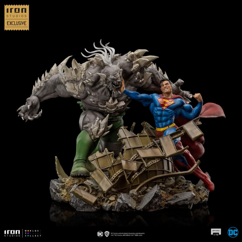 DC Comics BDS Art Scale Statue 1/10 Superman vs Doomsday heo EU Exclusive 30 cm 1