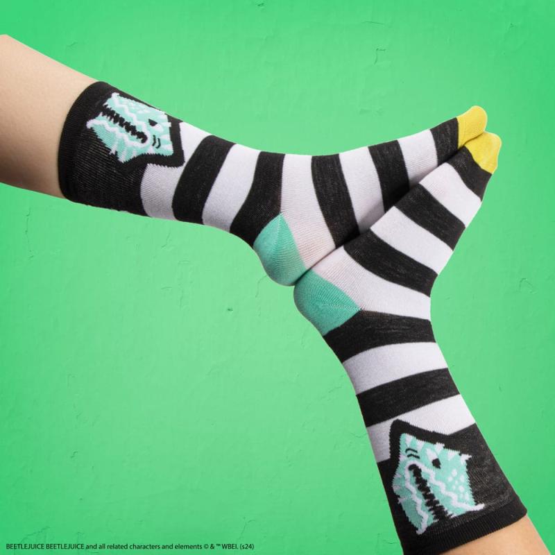 Beetlejuice Socks 3-Pack