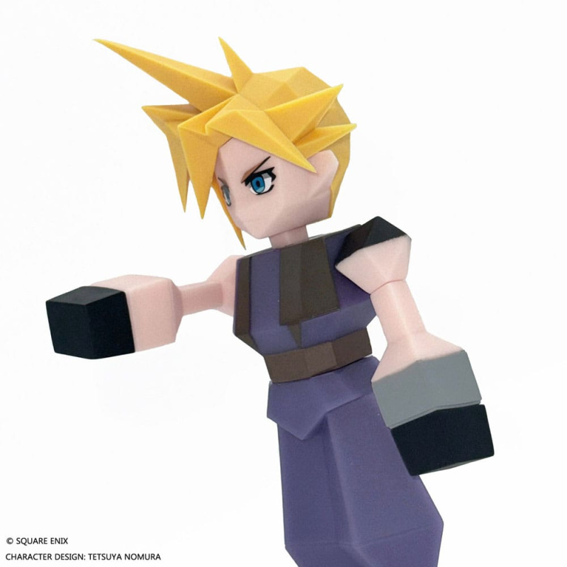 Final Fantasy VII Polygon Vinyl Figure Cloud Strife 15 cm 4