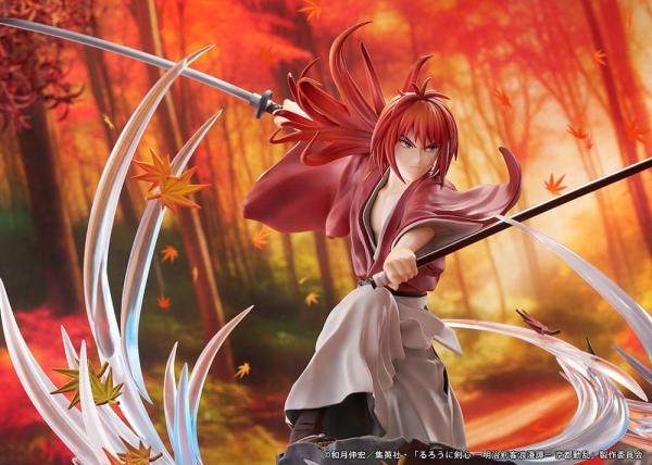 Rurouni Kenshin: Meiji Kenkaku Romantan Kyoto Douran PVC Statue 1/7 Kenshin Himura Souryusen Ver. 27