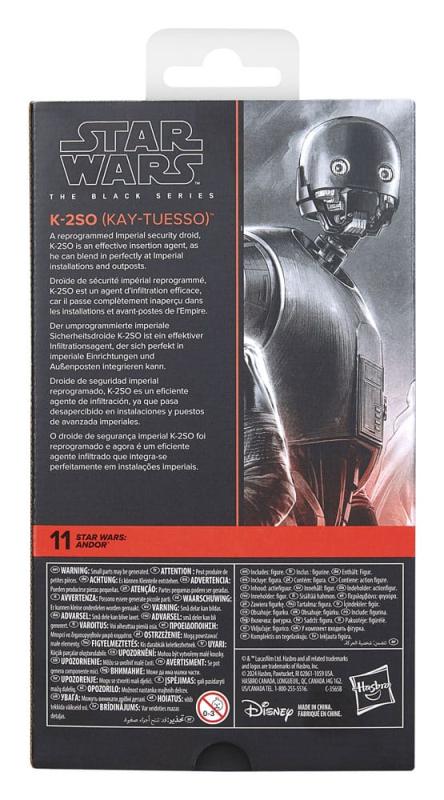 Star Wars: Andor Black Series Action Figure K-2SO (Kay-Tuesso) 15 cm