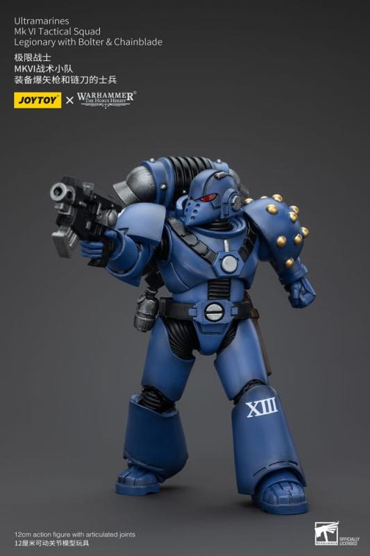 Warhammer The Horus Heresy Action Figure 1/18 Ultramarines MK VI Tactical Squad Legionary with Bolte