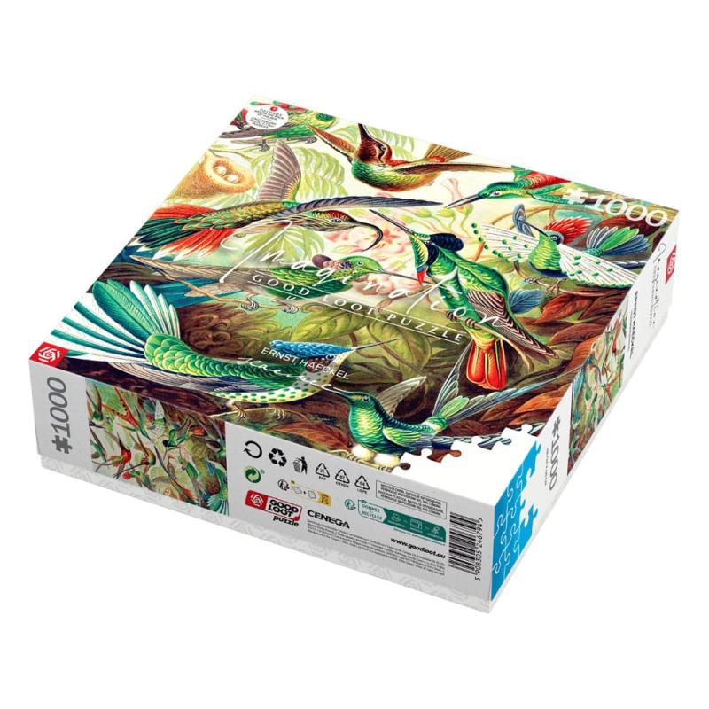 Ernst Haeckel Imagination Puzzle Hummingbirds/Kolibry (1000 pieces)