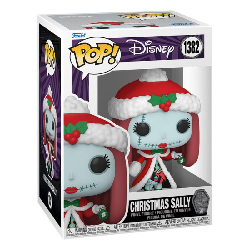 Nightmare before Christmas 30th POP! Disney Vinyl Figure Christmas Sally 9 cm 1
