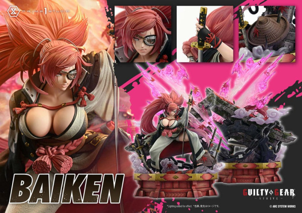 Guilty Gear Strive Ultimate Premium Masterline Series Statue 1/4 Baiken Bonus Version 80 cm 4
