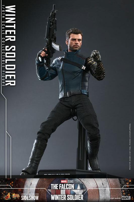 The Falcon and The Winter Soldier Action Figure 1/6 Winter Soldier 30 cm