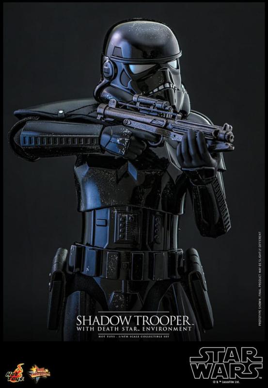 Star Wars Movie Masterpiece Action Figure 1/6 Shadow Trooper with Death Star Environment 30 cm